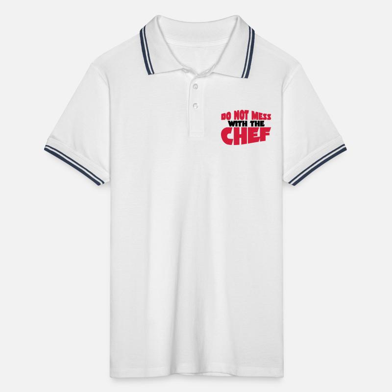 chef Men's Tipped Polo Shirt