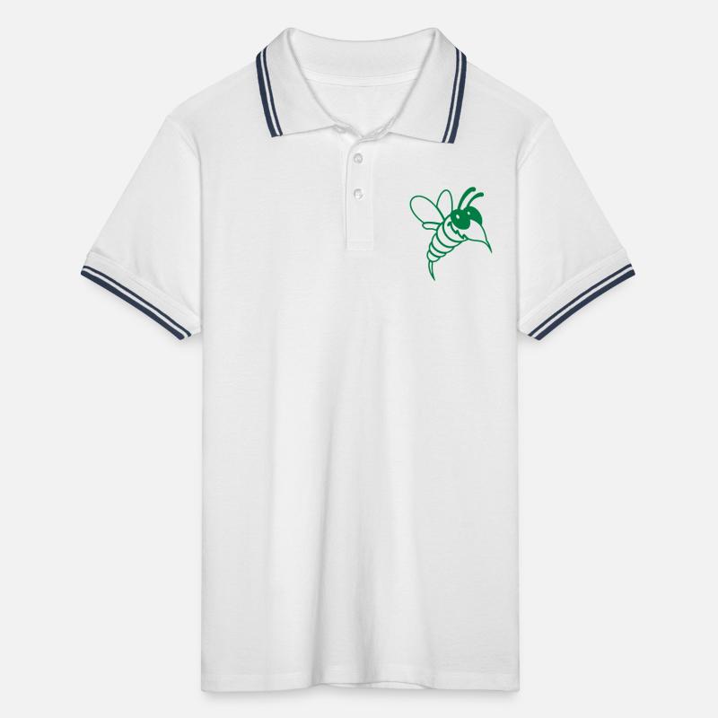 Muecke Männer Tipped Poloshirt