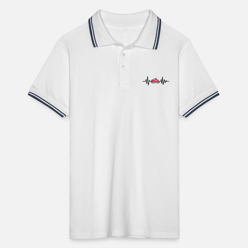 Viande Polo tipped Homme