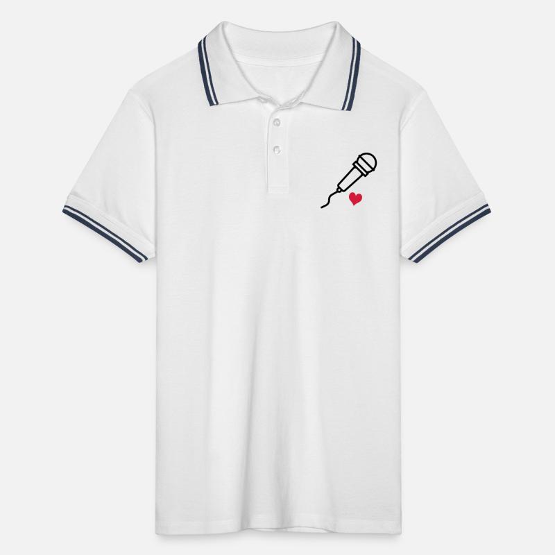 sing Men's Tipped Polo Shirt