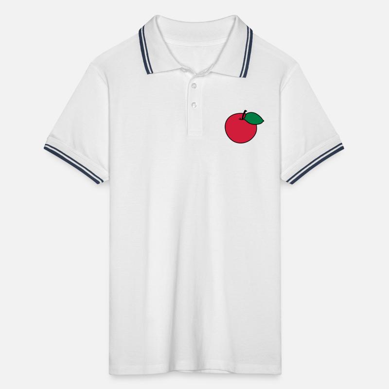 Pomme Polo tipped Homme