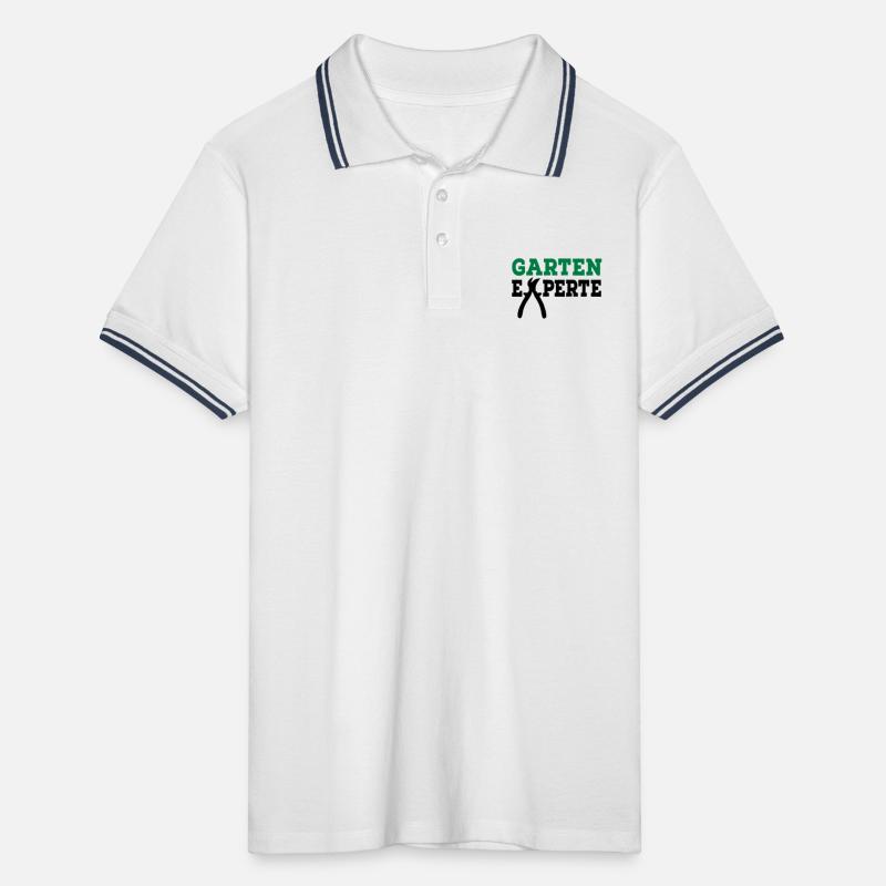 Garten Experte Männer Tipped Poloshirt