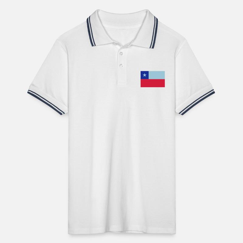 Chili Mannen tipped poloshirt