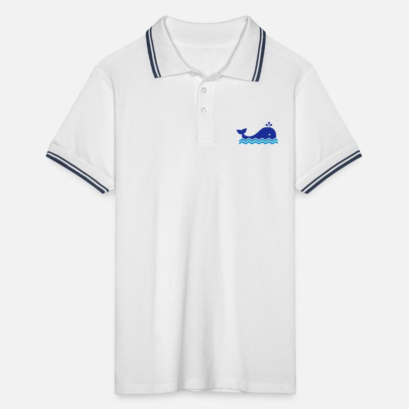 Baleine Polo tipped Homme