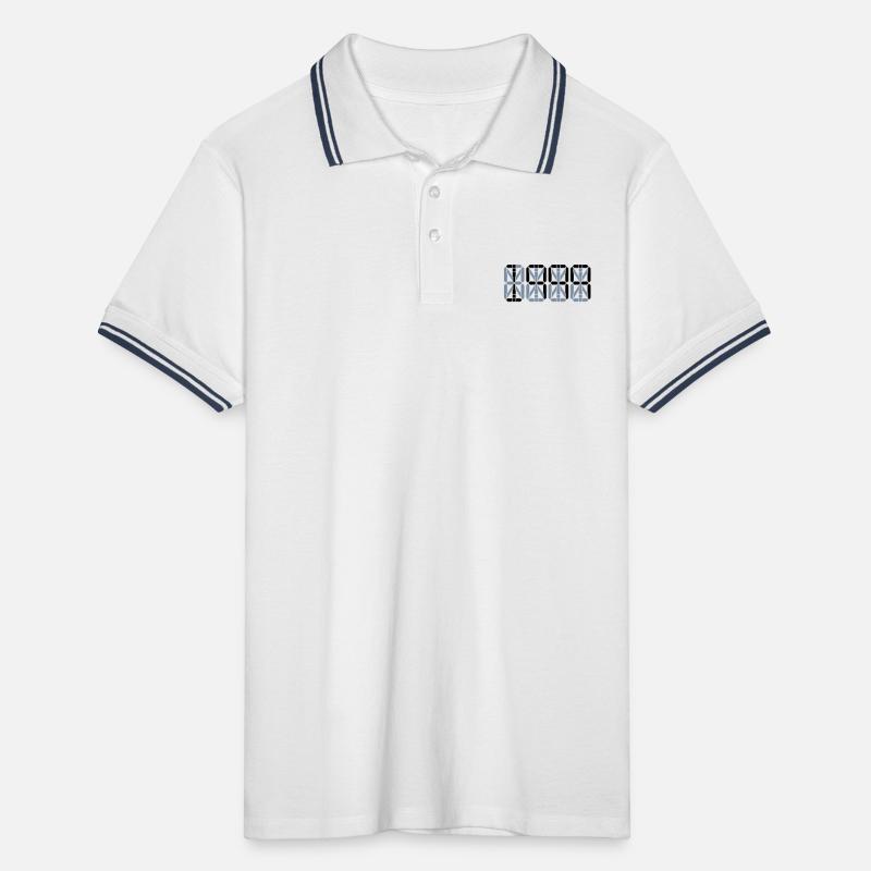 1999 Men's Tipped Polo Shirt