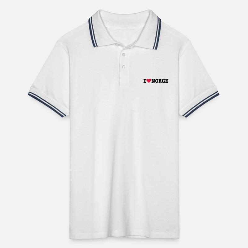 Norvège Polo tipped Homme