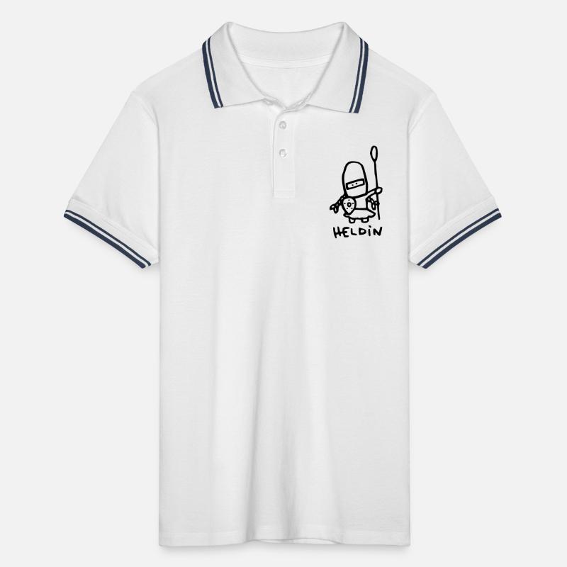heldin Männer Tipped Poloshirt