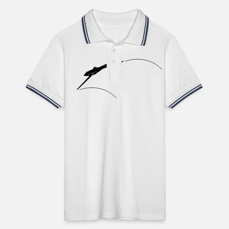 ASK 21 Kunstflug Männer Tipped Poloshirt