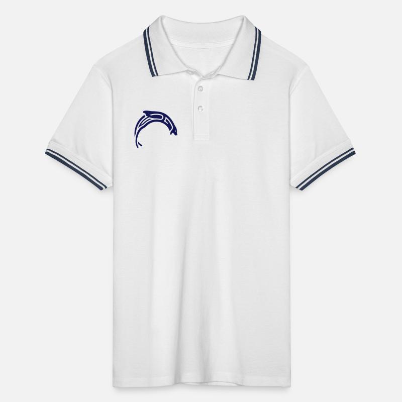Celtic Sealion Logo Polo tipped Homme
