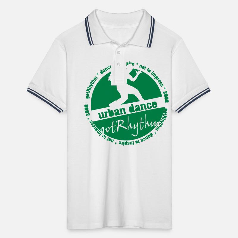 Urban Dance Männer Tipped Poloshirt