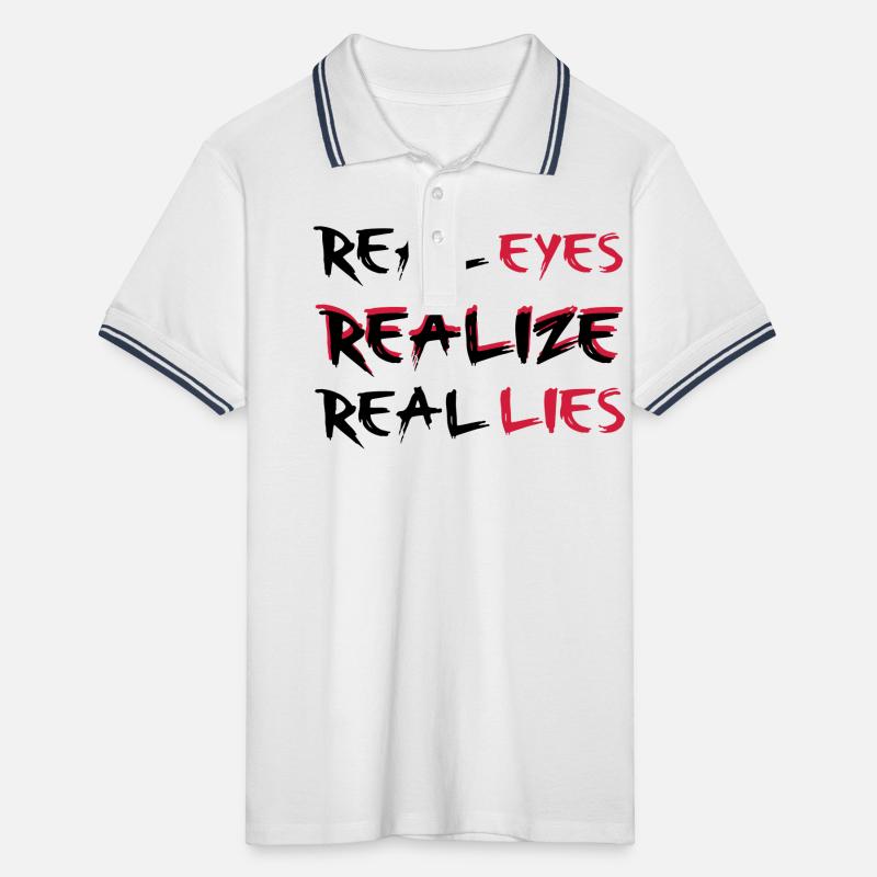 Realize Männer Tipped Poloshirt