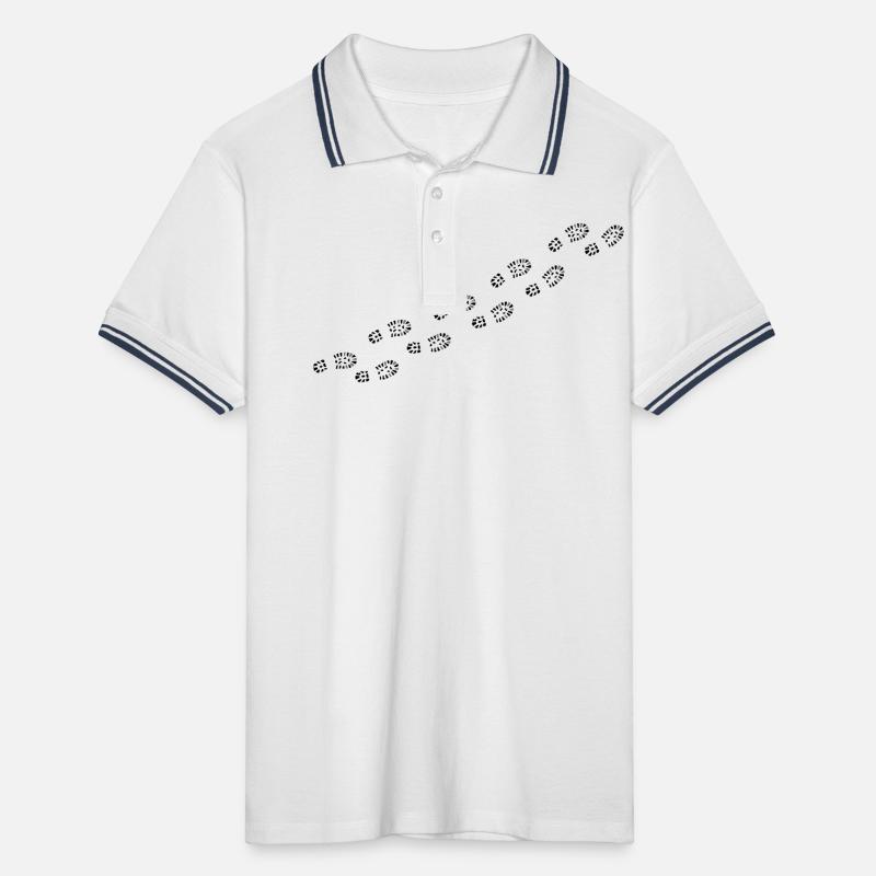 Empreintes Polo tipped Homme