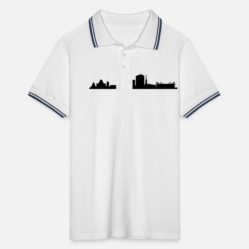 Dortmund Skyline Polo tipped Homme