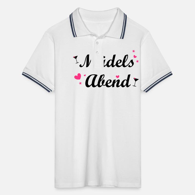 Mädelsabend Männer Tipped Poloshirt