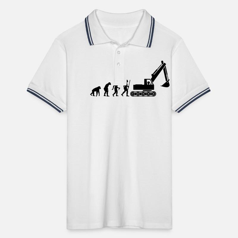 Bagger Evolution Männer Tipped Poloshirt