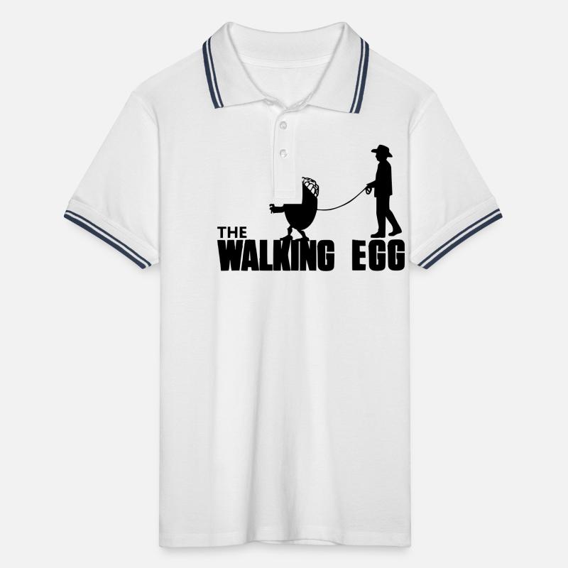 The Walking Egg Polo tipped Homme