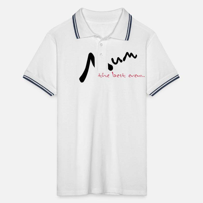 muttertag Männer Tipped Poloshirt