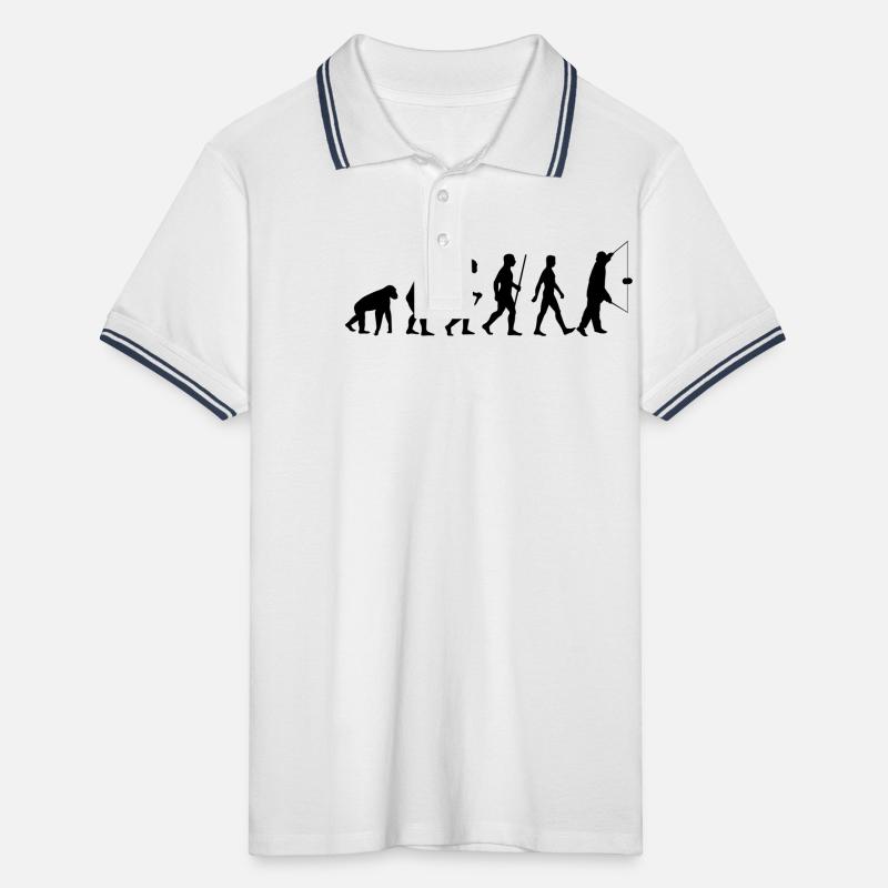 Evolution Diabolo Männer Tipped Poloshirt