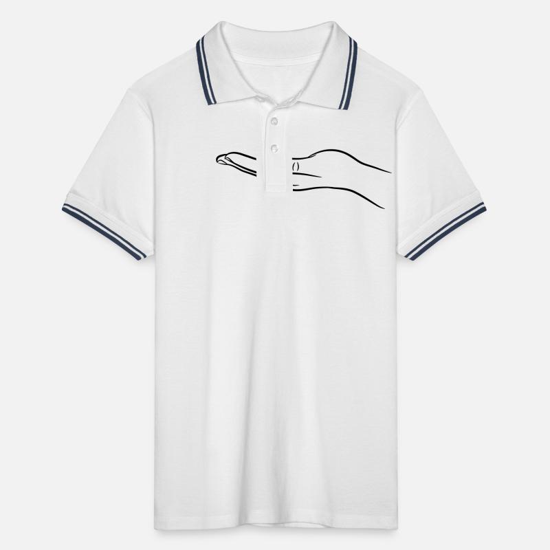 Prendre l'ouverture manuelle Polo tipped Homme