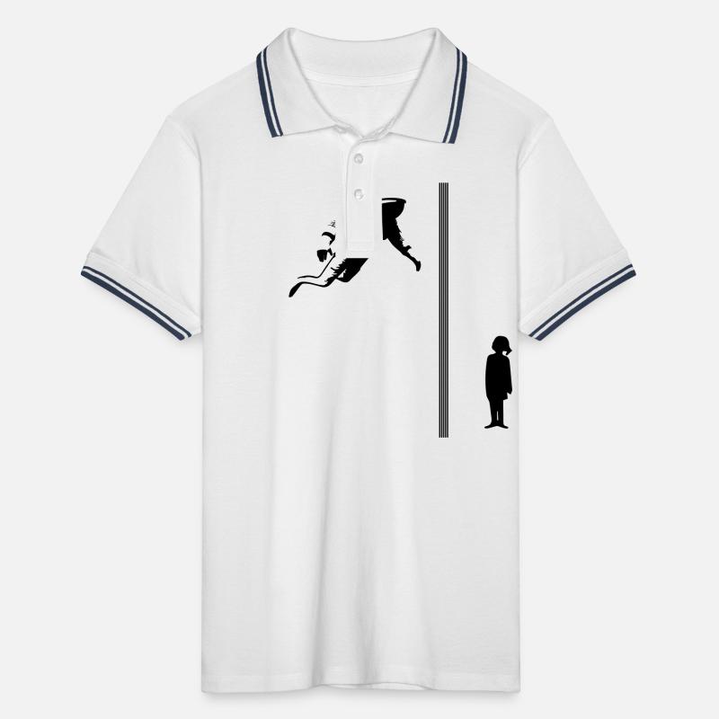 Interstellar_Murph Männer Tipped Poloshirt
