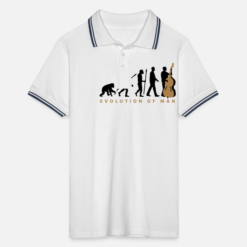evolution_kontrabass_11_2016_2c02 Männer Tipped Poloshirt