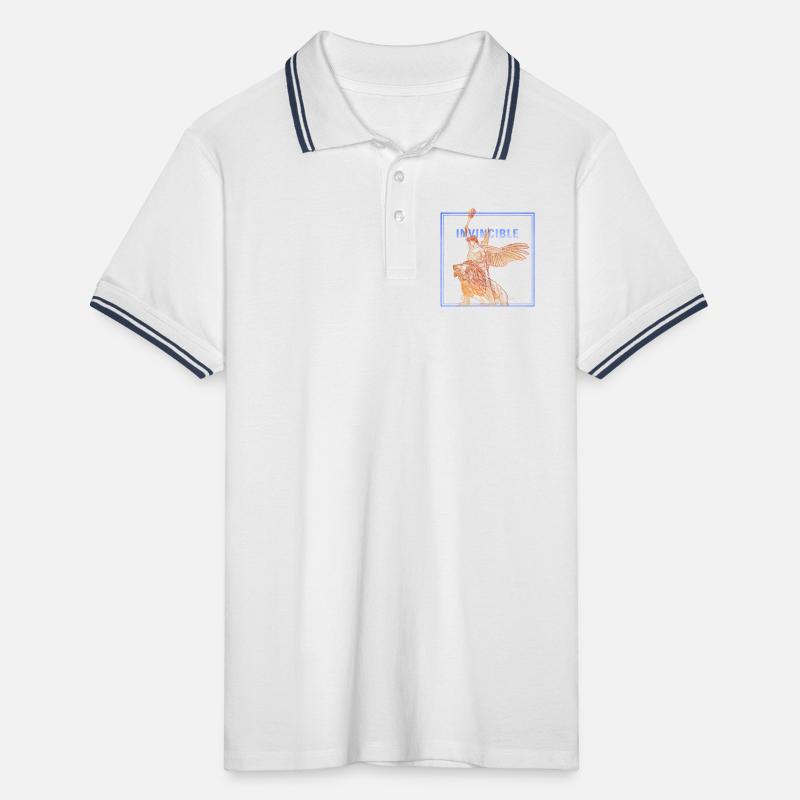 Angle invincible avec Lion Polo tipped Homme