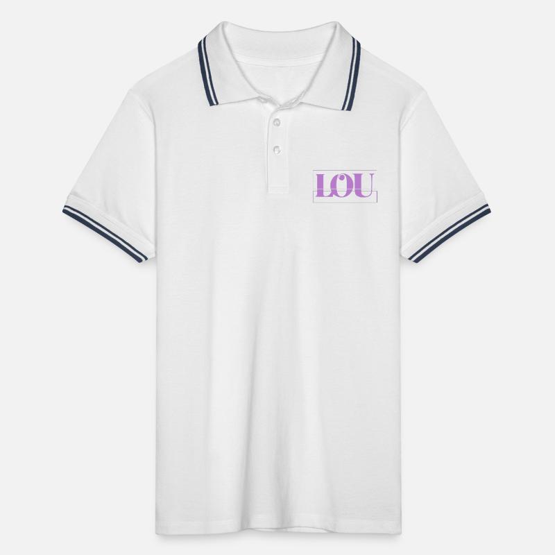 Lou Men's Tipped Polo Shirt