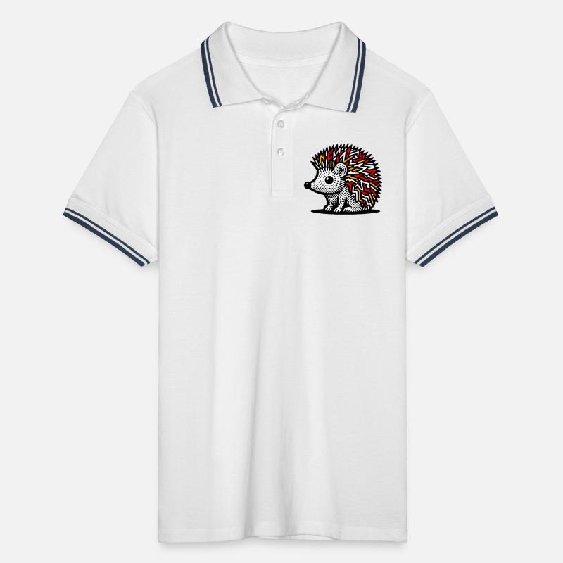 Hérisson Polo tipped Homme