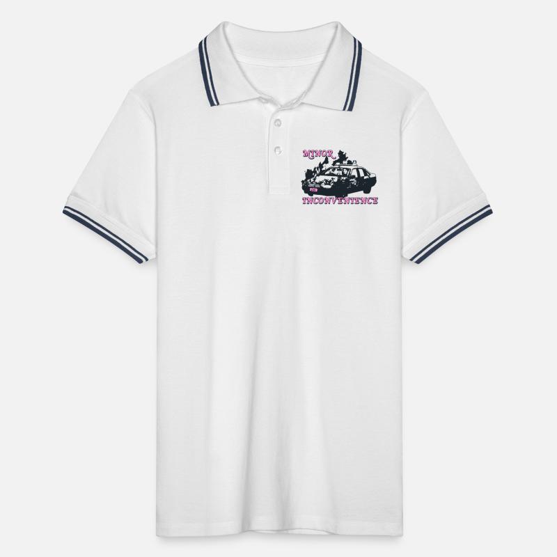 Conception de la déclaration d’inconvénient mineur Polo tipped Homme