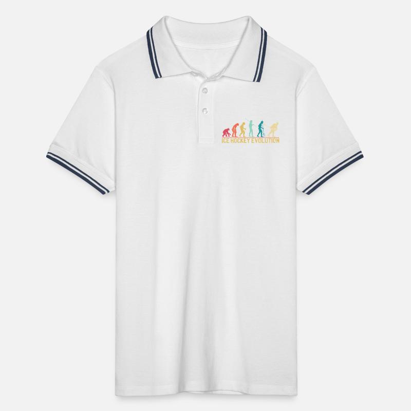 Conception de la silhouette Hockey Evolution Polo tipped Homme