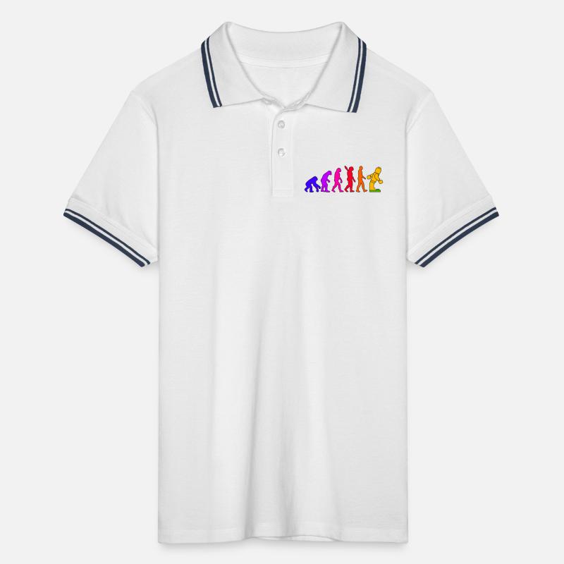 Brique de serrage Evolution Humanity Brique cloutée Polo tipped Homme