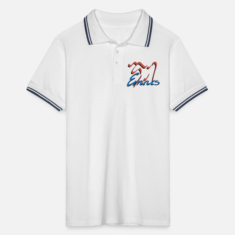 Emacs Programmierung Linux Männer Tipped Poloshirt
