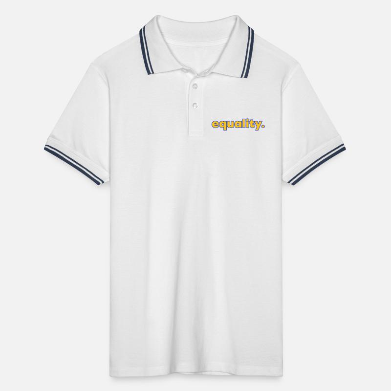 equality Männer Tipped Poloshirt