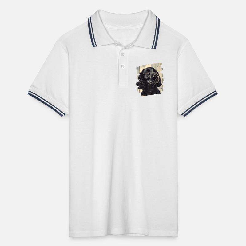 Cocker Spaniel Polo tipped Homme