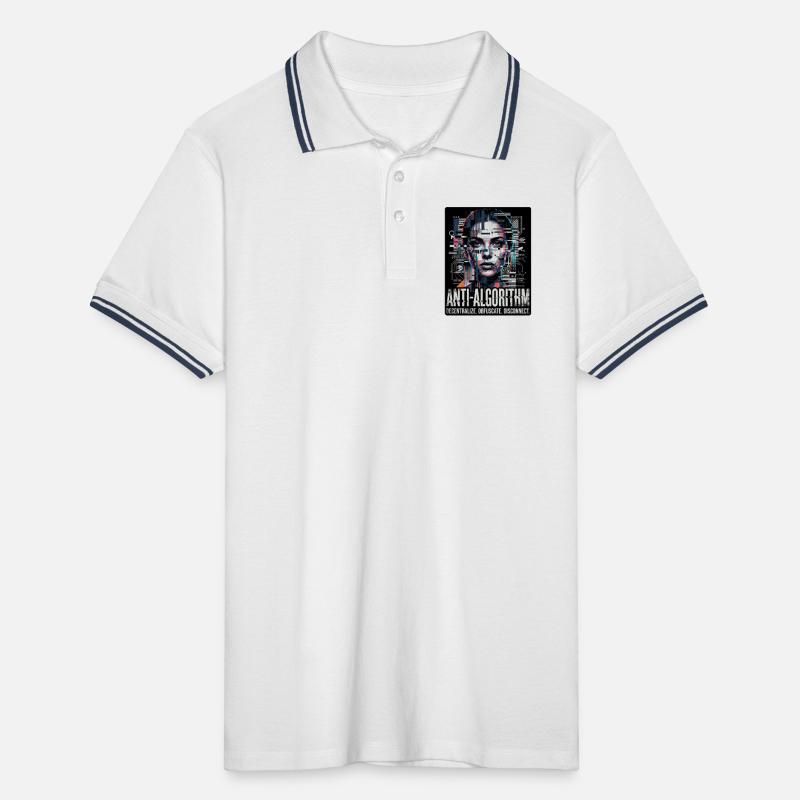 Anti Algorithme Polo tipped Homme