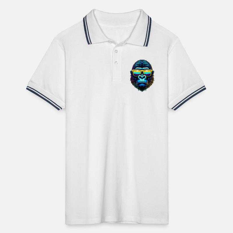 Gorilla Men's Tipped Polo Shirt