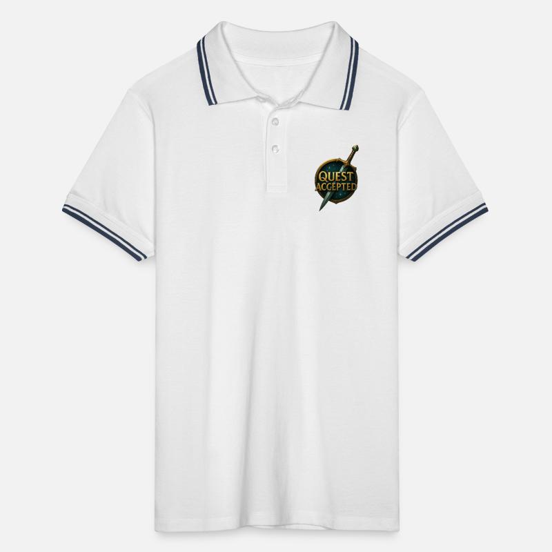 Quest_Accepted Polo tipped Homme