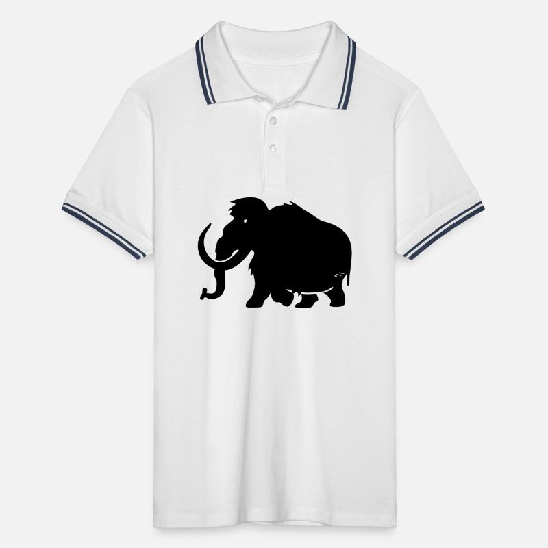 mammoth Men's Tipped Polo Shirt