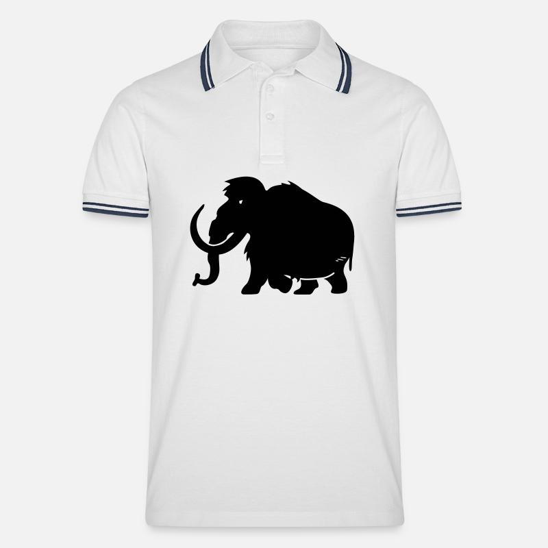 Mammut - Männer Tipped Poloshirt - Weiß/Navy