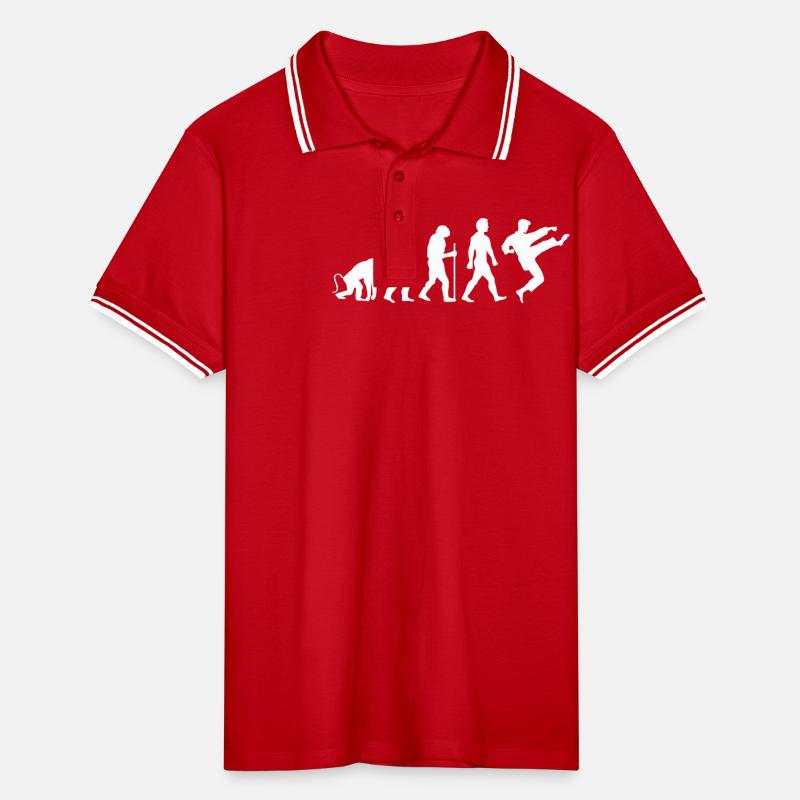 Karaté Évolution Polo tipped Homme