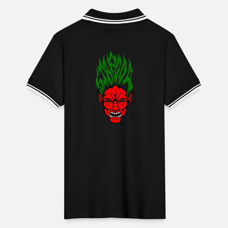 Stapooa couleur démoniaque Polo tipped Homme