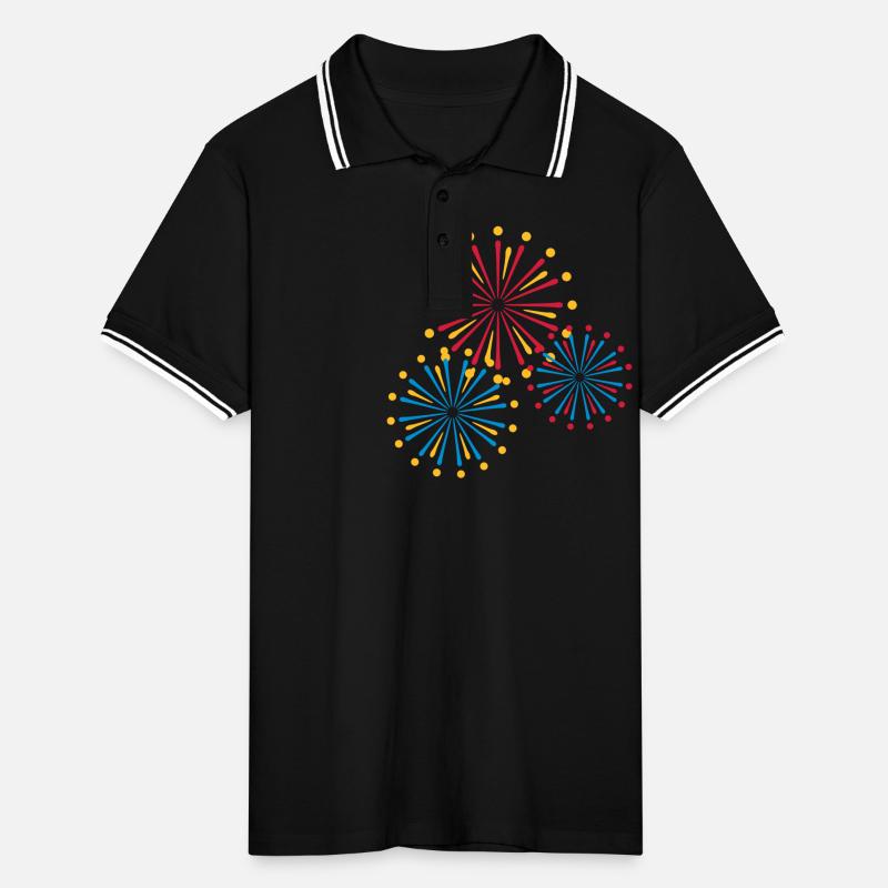 Firework Men's Tipped Polo Shirt