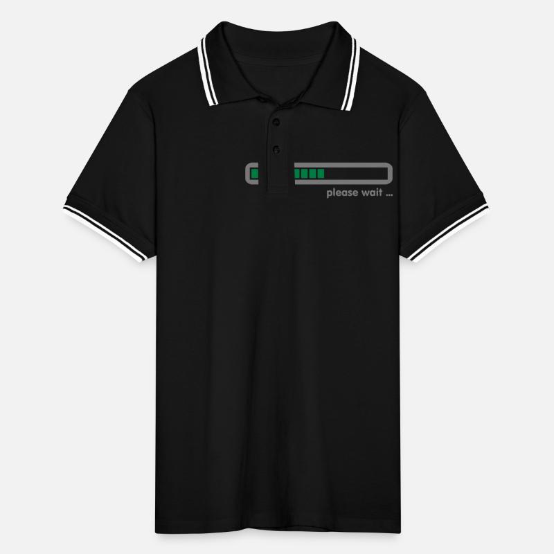 loading ... please wait (2c) Men's Tipped Polo Shirt