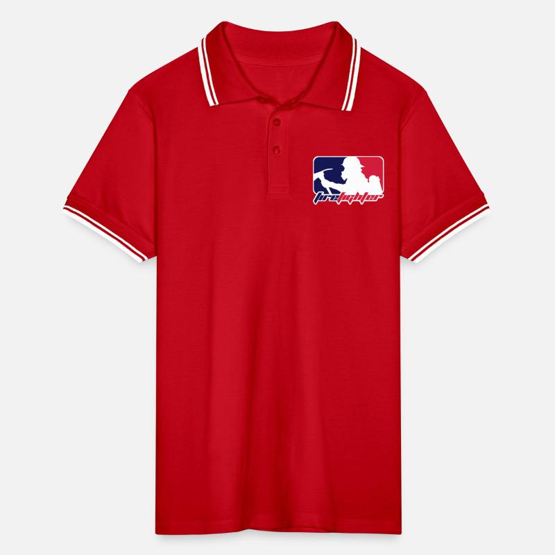 pompier Polo tipped Homme