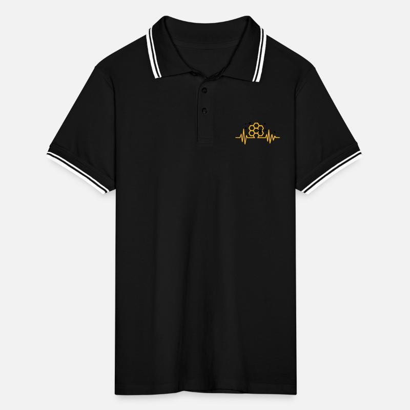 Imker Männer Tipped Poloshirt