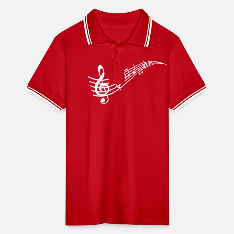 Notation Men's Tipped Polo Shirt
