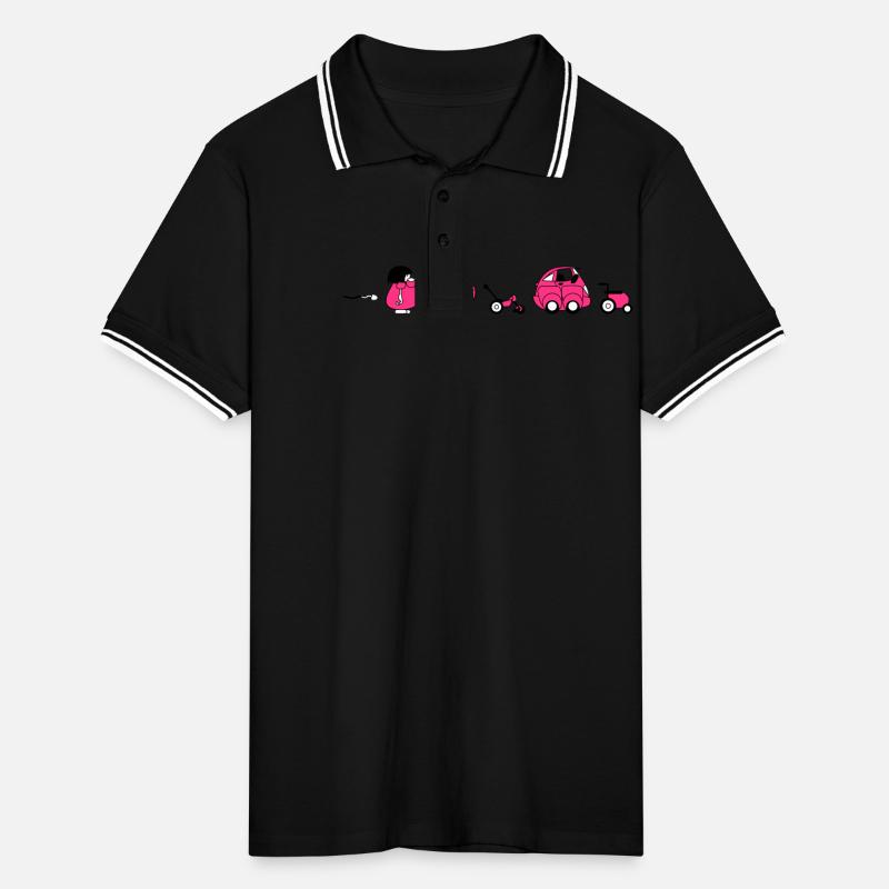 Evolution Men's Tipped Polo Shirt