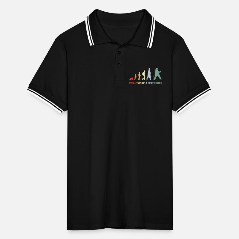 Évolution des pompiers Polo tipped Homme