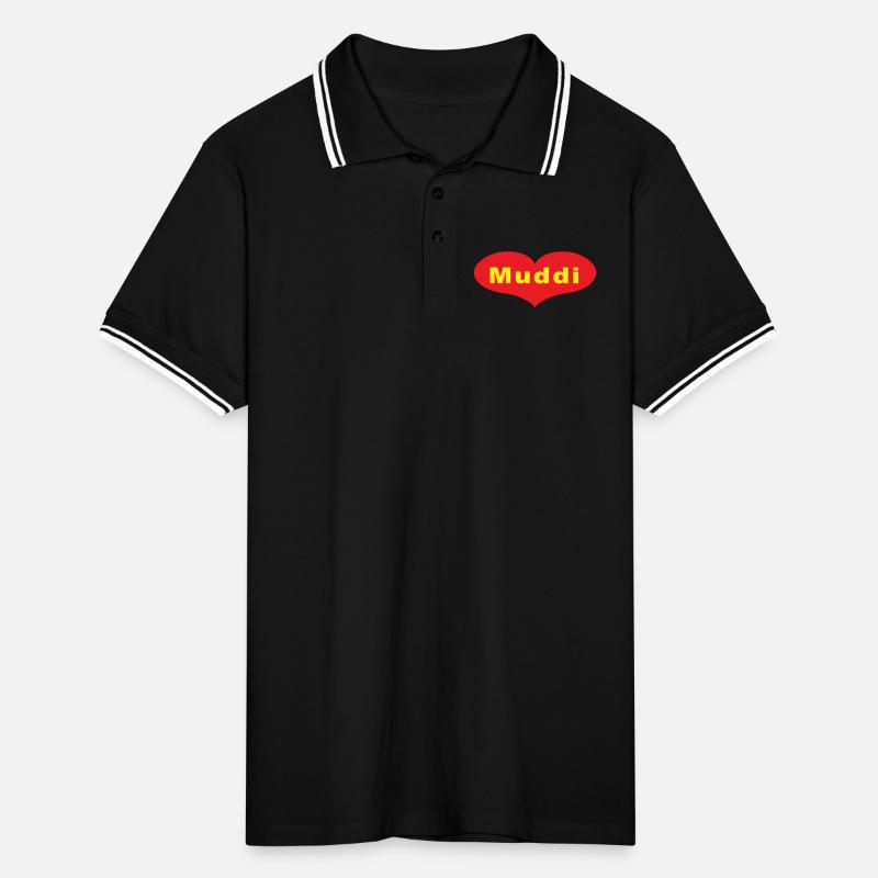 Muddi Men's Tipped Polo Shirt