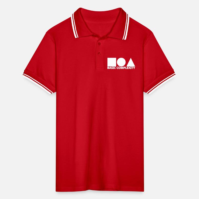 Basic complexity Men's Tipped Polo Shirt